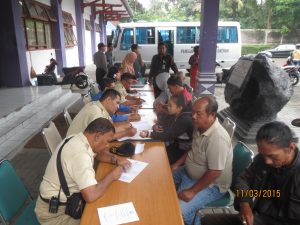 PPNS tengah menyidik para pelanggar