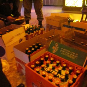 Minuman Beralkohol yang disita Petugas