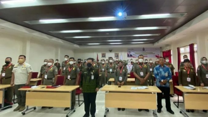 Kepala BPSDM dan Direktur Pol PP dan Linmas Kemndagri