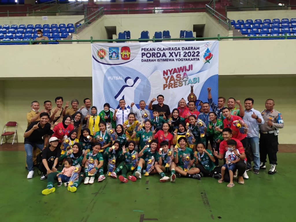 TIM FUTSAL PUTRI KABUPATEN SLEMAN